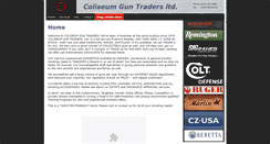Desktop Screenshot of coliseumguns.com